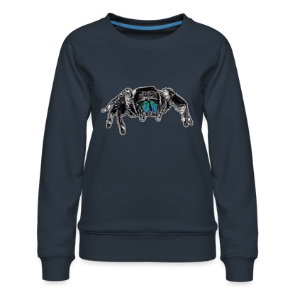 Frauen Pullover Phidippus regius Everglades male - Navy