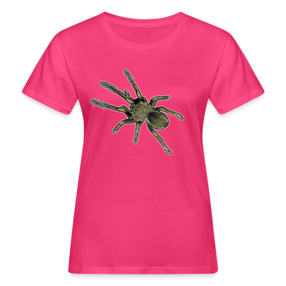 Frauen Bio-T-Shirt Ephebopus murinus - Neon Pink