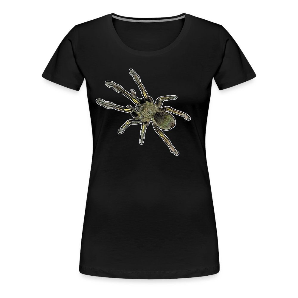 Frauen Basic T-Shirt Ephebopus murinus - Schwarz