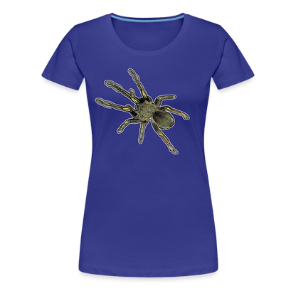 Frauen Basic T-Shirt Ephebopus murinus - Königsblau