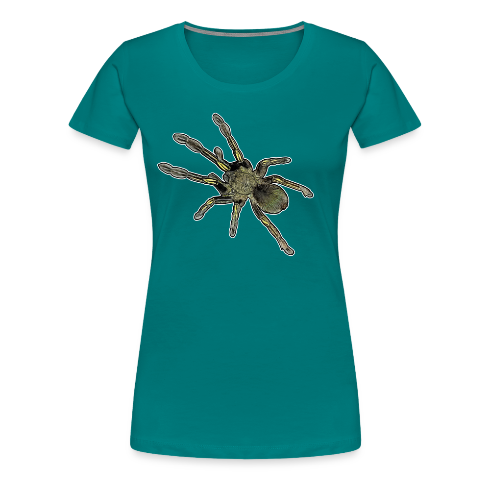 Frauen Basic T-Shirt Ephebopus murinus - Divablau