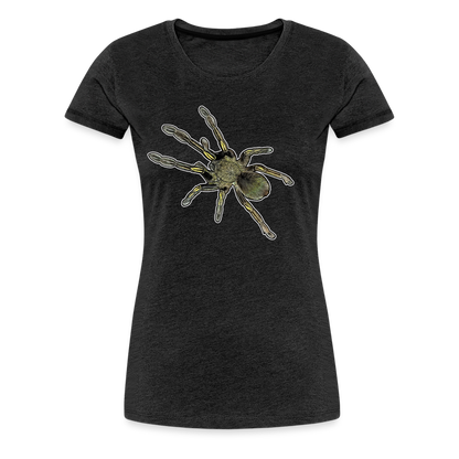 Frauen Basic T-Shirt Ephebopus murinus - Anthrazit