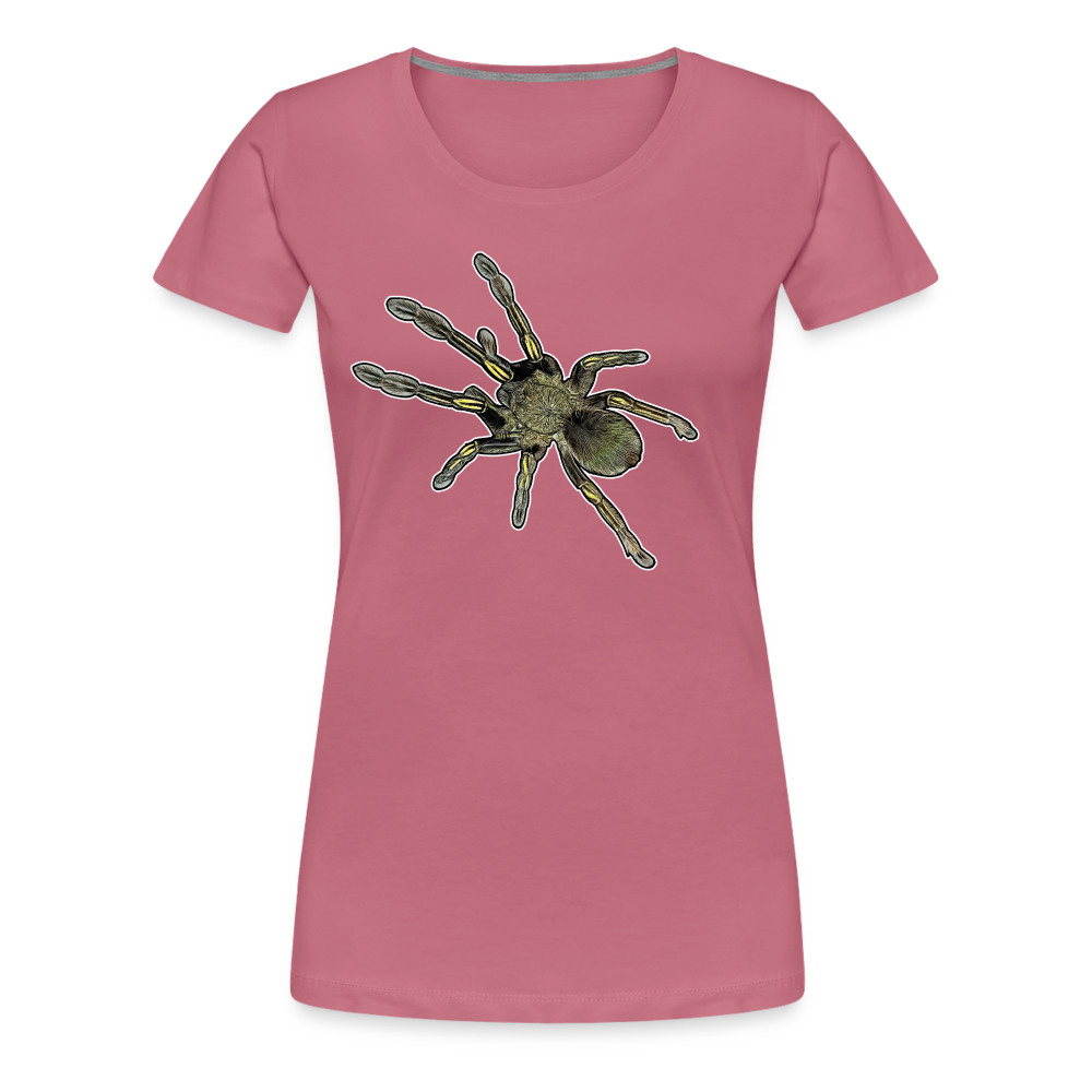 Frauen Basic T-Shirt Ephebopus murinus - Malve