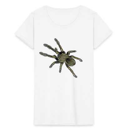 Frauen Fruit of the Loom T-Shirt Ephebopus murinus - weiß