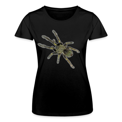 Frauen Fruit of the Loom T-Shirt Ephebopus murinus - Schwarz