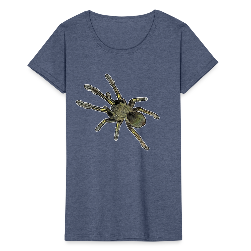 Frauen Fruit of the Loom T-Shirt Ephebopus murinus - Navy meliert
