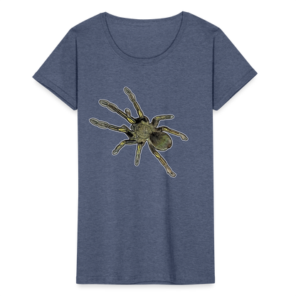 Frauen Fruit of the Loom T-Shirt Ephebopus murinus - Navy meliert