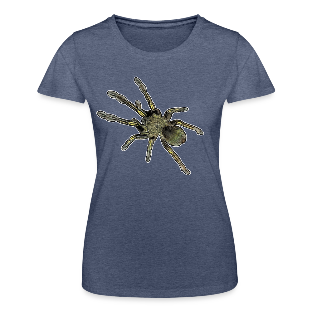 Frauen Fruit of the Loom T-Shirt Ephebopus murinus - Navy meliert