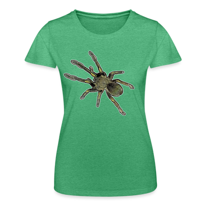 Frauen Fruit of the Loom T-Shirt Ephebopus murinus - Grün meliert