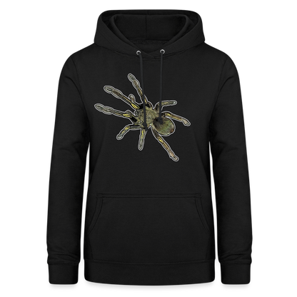 Frauen Freizeit-Hoodie Ephebopus murinus - Schwarz