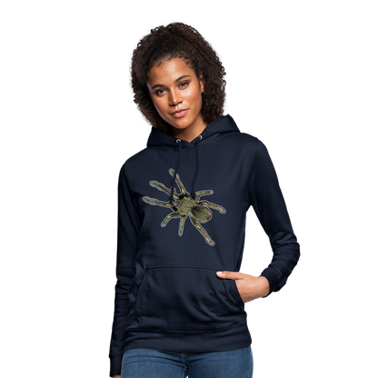 Frauen Freizeit-Hoodie Ephebopus murinus - Navy