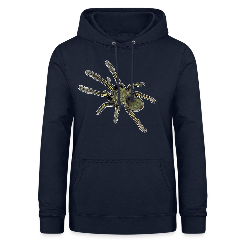 Frauen Freizeit-Hoodie Ephebopus murinus - Navy