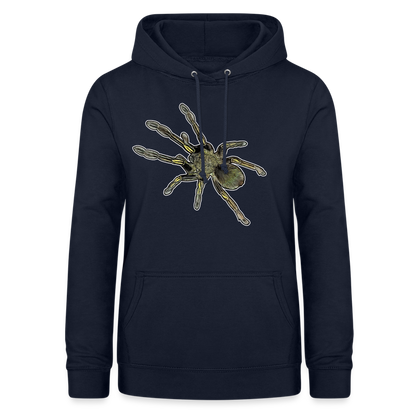 Frauen Freizeit-Hoodie Ephebopus murinus - Navy