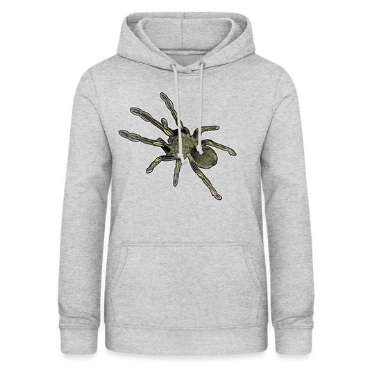 Frauen Freizeit-Hoodie Ephebopus murinus - Hellgrau meliert