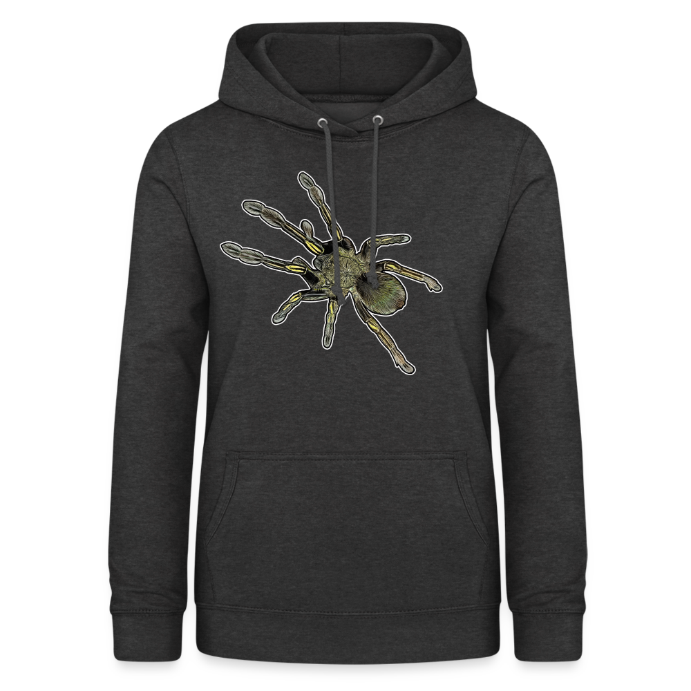 Frauen Freizeit-Hoodie Ephebopus murinus - Anthrazit