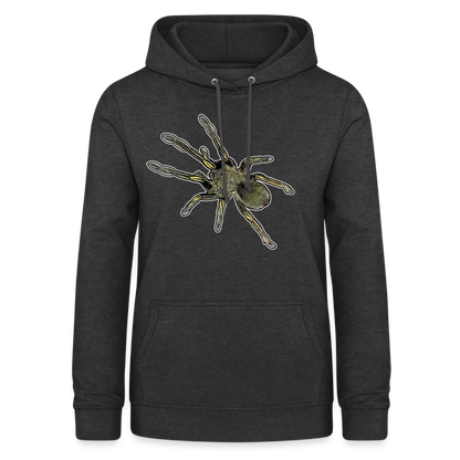 Frauen Freizeit-Hoodie Ephebopus murinus - Anthrazit