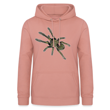 Frauen Freizeit-Hoodie Ephebopus murinus - Altrosa
