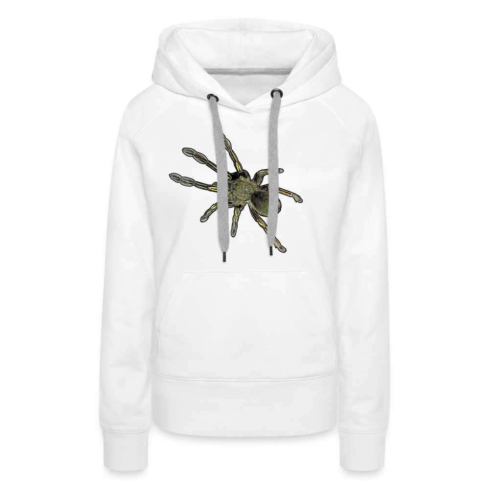 Frauen Hoodie Ephebopus murinus - weiß