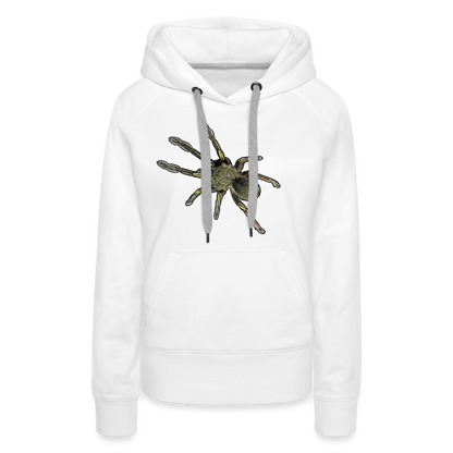 Frauen Hoodie Ephebopus murinus - weiß