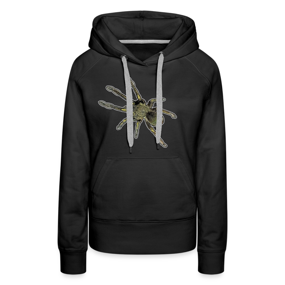Frauen Hoodie Ephebopus murinus - Schwarz