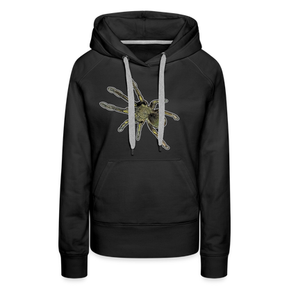 Frauen Hoodie Ephebopus murinus - Schwarz