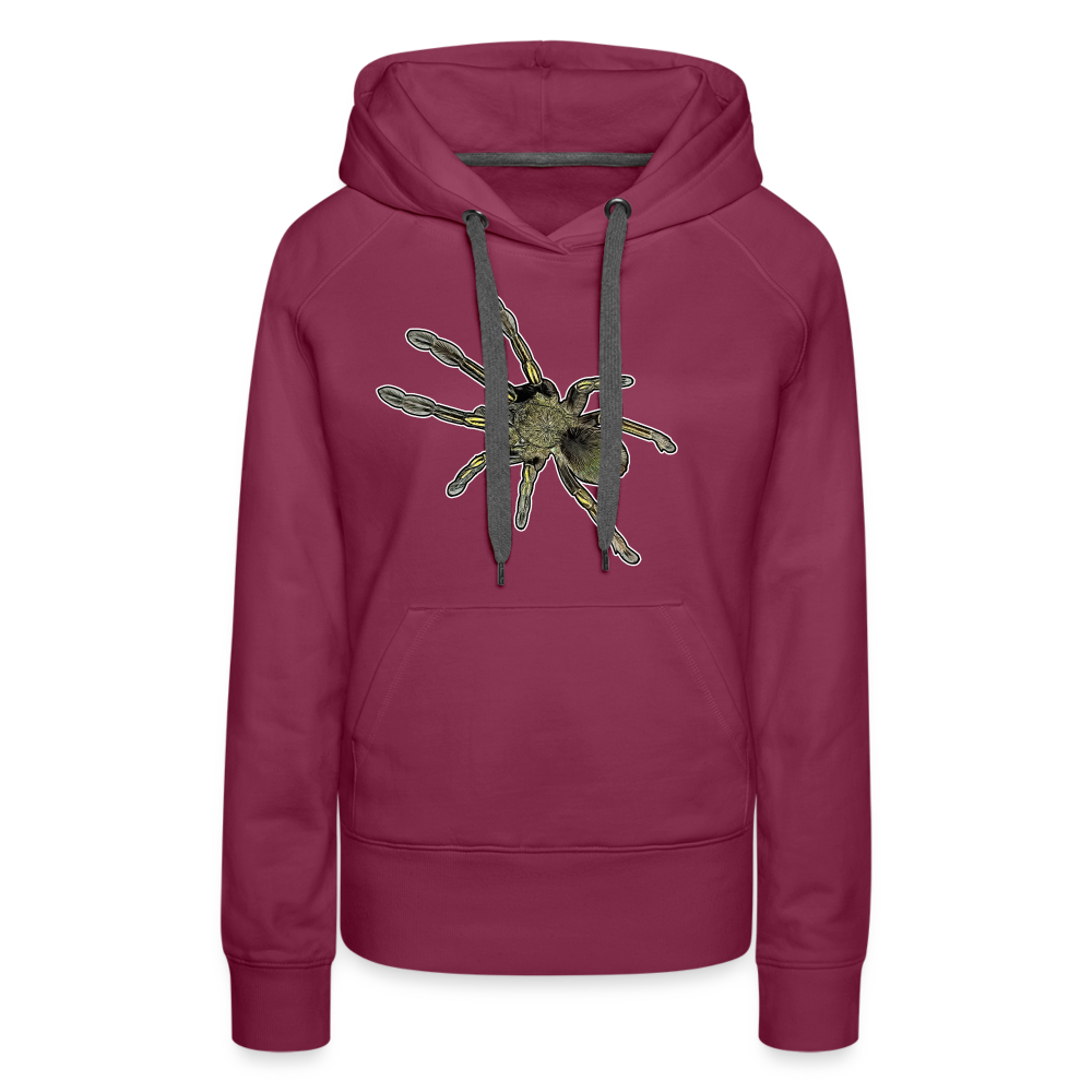 Frauen Hoodie Ephebopus murinus - Bordeaux