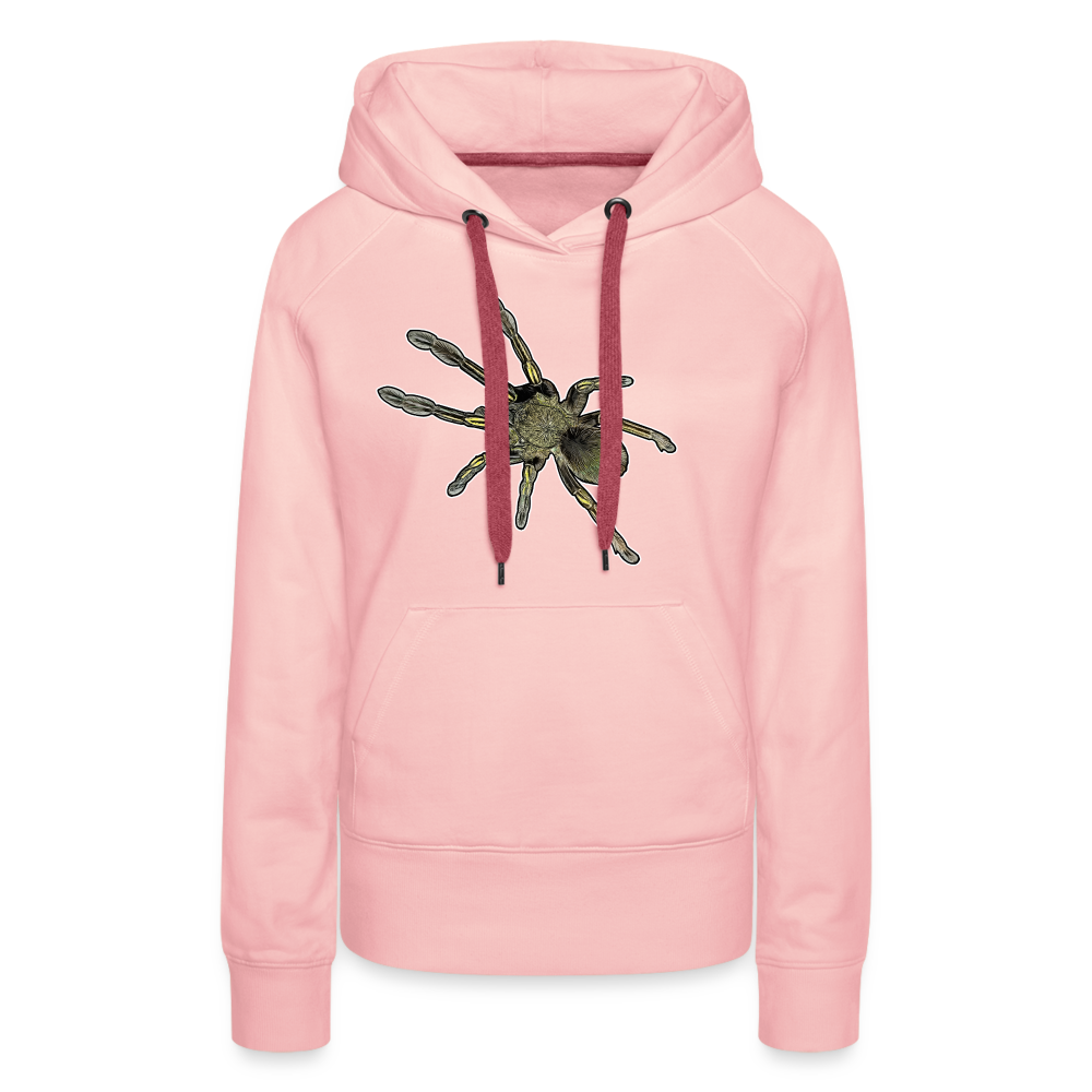 Frauen Hoodie Ephebopus murinus - Kristallrosa