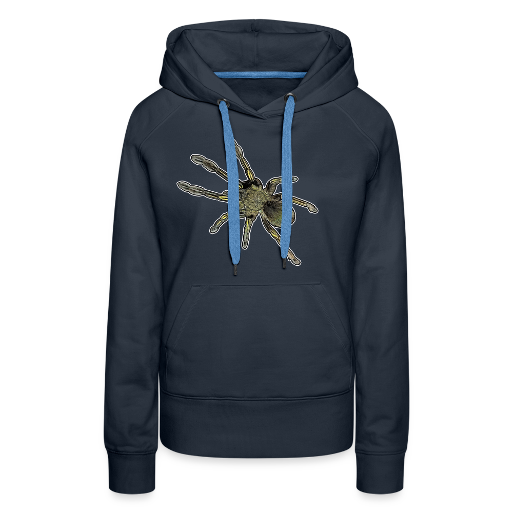 Frauen Hoodie Ephebopus murinus - Navy