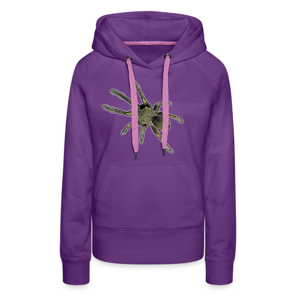 Frauen Hoodie Ephebopus murinus - Purple