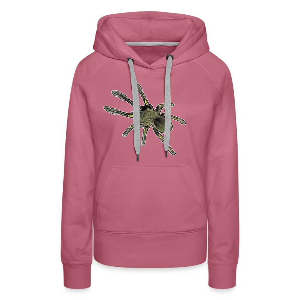 Frauen Hoodie Ephebopus murinus - Malve