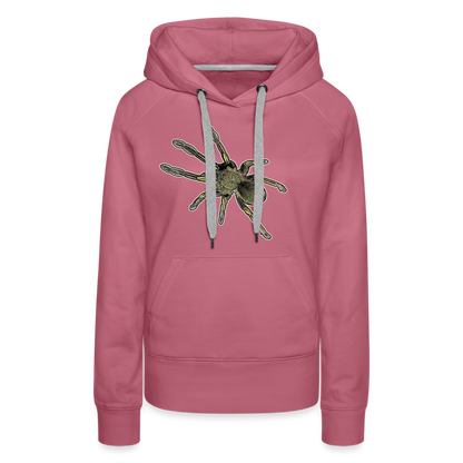 Frauen Hoodie Ephebopus murinus - Malve