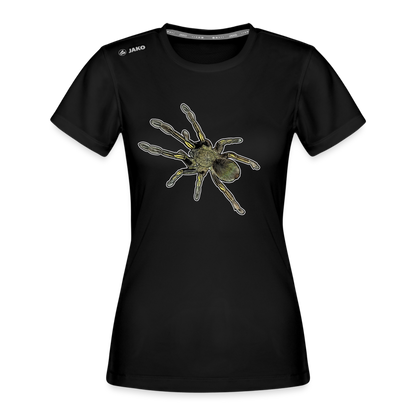 Frauen JAKO Sportswear T-Shirt Ephebopus murinus - Schwarz