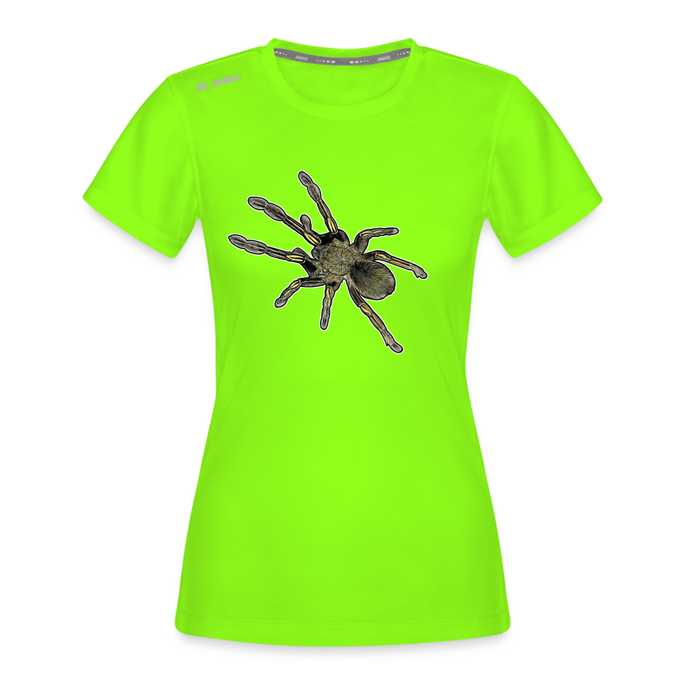 Frauen JAKO Sportswear T-Shirt Ephebopus murinus - Neongrün