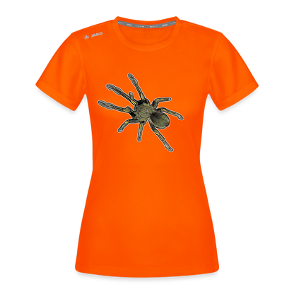 Frauen JAKO Sportswear T-Shirt Ephebopus murinus - Neonorange