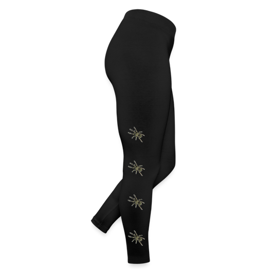 Frauen Jersey Leggings Ephebopus murinus - Schwarz