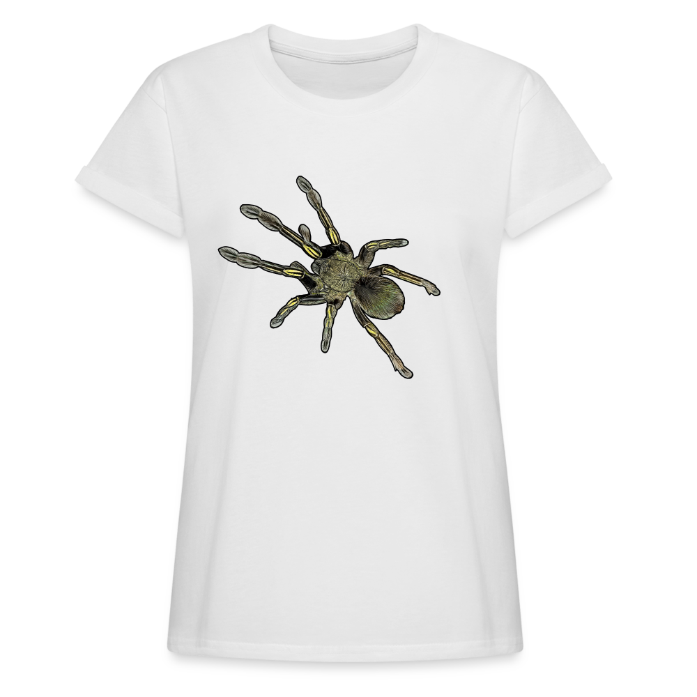 Frauen Oversized T-Shirt Ephebopus murinus - weiß