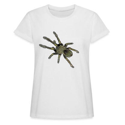Frauen Oversized T-Shirt Ephebopus murinus - weiß
