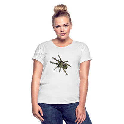 Frauen Oversized T-Shirt Ephebopus murinus - weiß