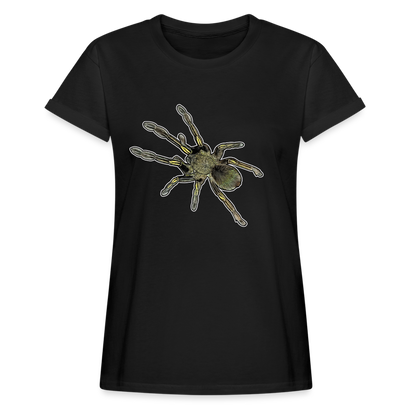 Frauen Oversized T-Shirt Ephebopus murinus - Schwarz