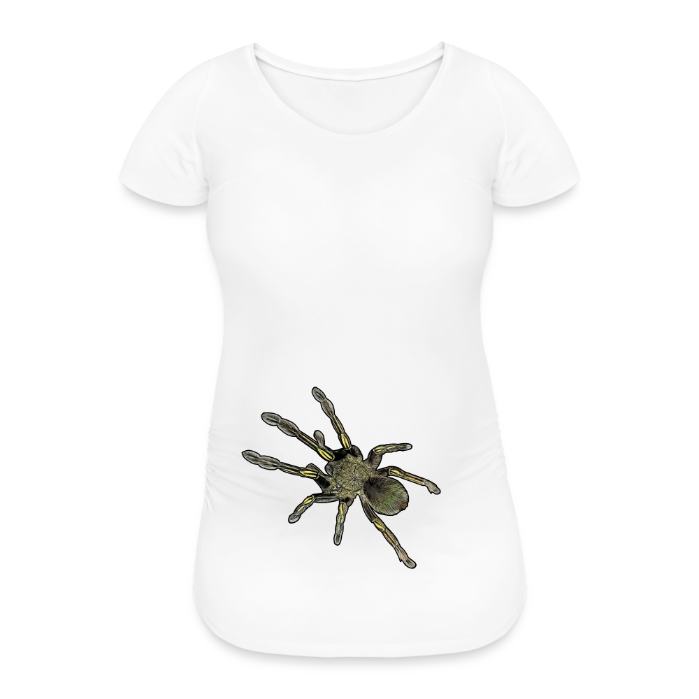 Frauen Schwangerschafts-T-Shirt Ephebopus murinus - weiß