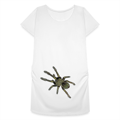 Frauen Schwangerschafts-T-Shirt Ephebopus murinus - weiß