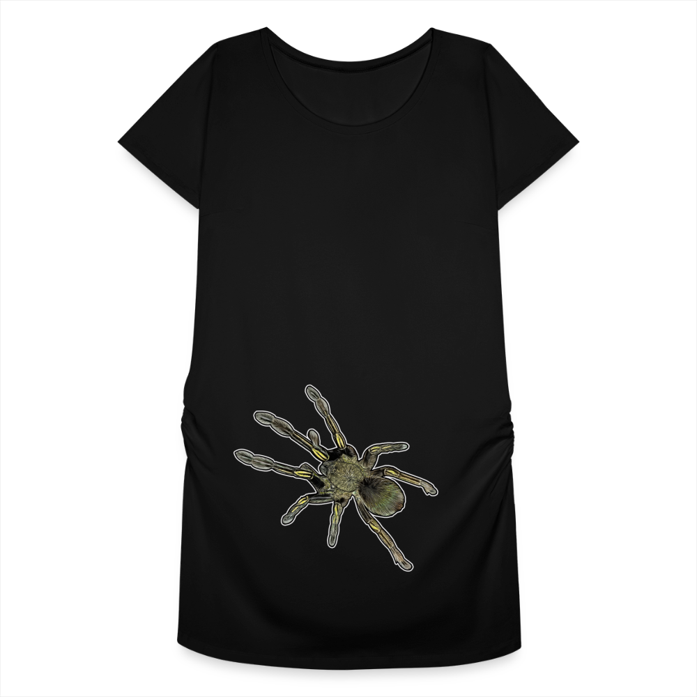 Frauen Schwangerschafts-T-Shirt Ephebopus murinus - Schwarz