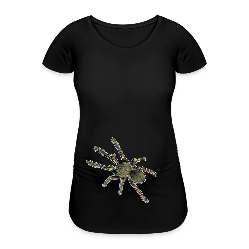 Frauen Schwangerschafts-T-Shirt Ephebopus murinus - Schwarz