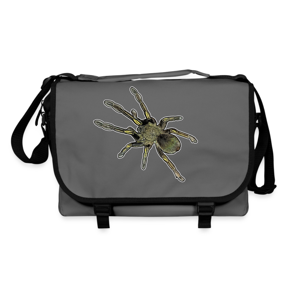 Umhängetasche Ephebopus murinus - Graphit/Schwarz