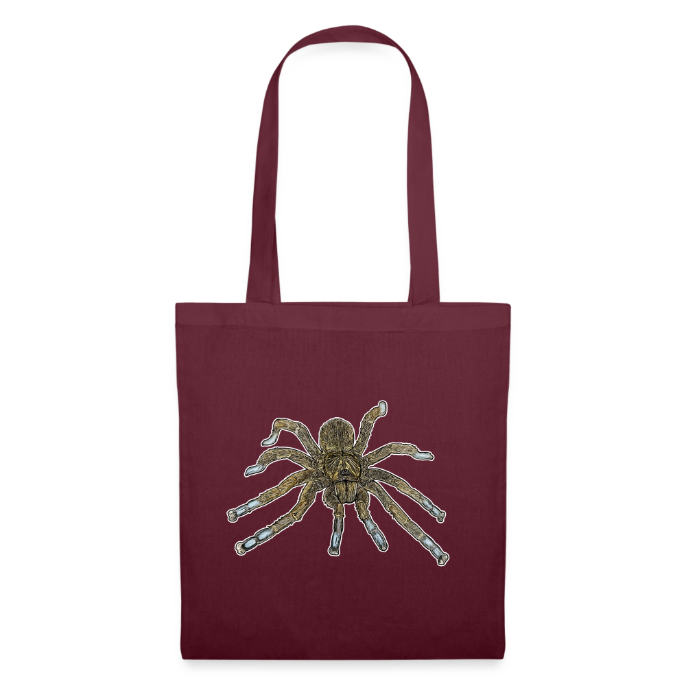 Stoffbeutel Idiothele mira - Burgunderrot