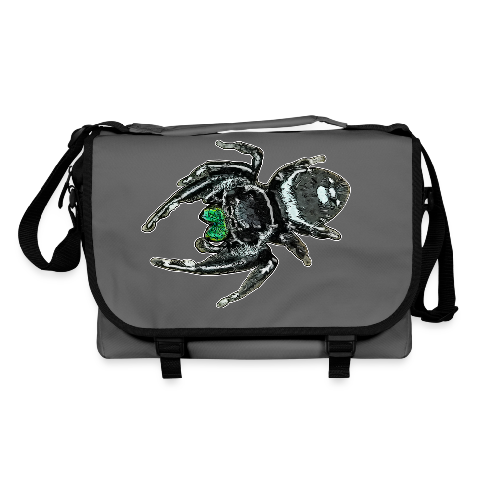 Umhängetasche Phidippus regius White Bahamas male - Graphit/Schwarz