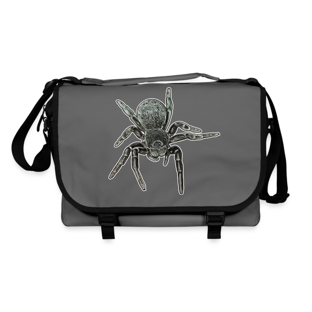 Umhängetasche Eresus walckenaeri - Graphit/Schwarz
