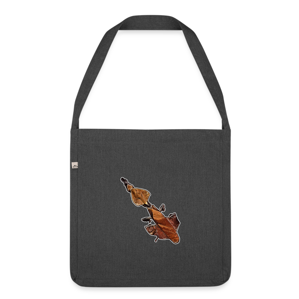 Recycling Schultertasche Phyllocrania paradoxa female - Schwarz meliert