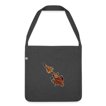 Recycling Schultertasche Phyllocrania paradoxa female - Schwarz meliert