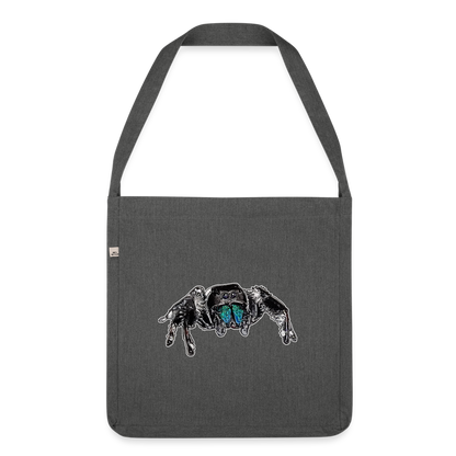 Recycling Schultertasche Phidippus regius Everglades male - Dunkelgrau meliert